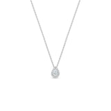 De Beers Aura Pear Diamond Pendant-De Beers Aura Pear Diamond Pendant - N1022330245