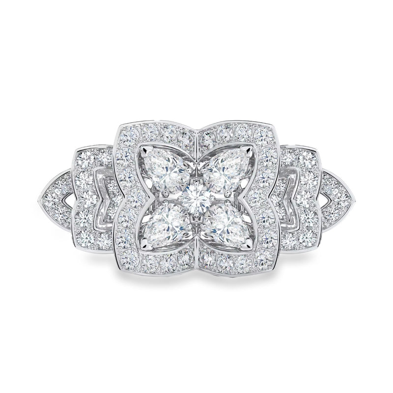 De Beers Lotus by De Beers Cocktail Ring-De Beers Enchanted Lotus Cocktail Ring - R103826