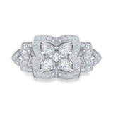 De Beers Enchanted Lotus Cocktail Ring-De Beers Enchanted Lotus Cocktail Ring - R103826