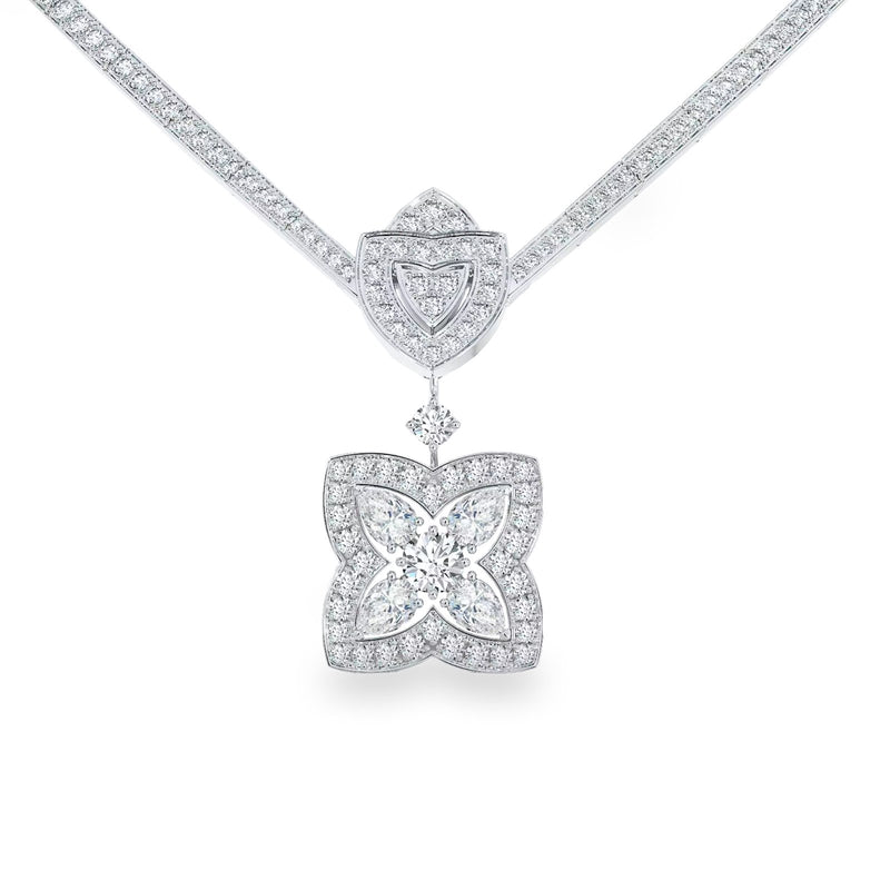 De Beers Lotus by De Beers Necklace-De Beers Enchanted Lotus Necklace - N1034510040