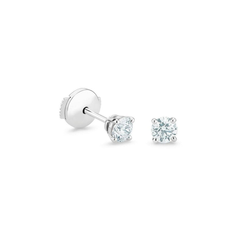 De Beers My First De Beers Classic Round Brilliant Diamond Studs - J2EX01B05P04