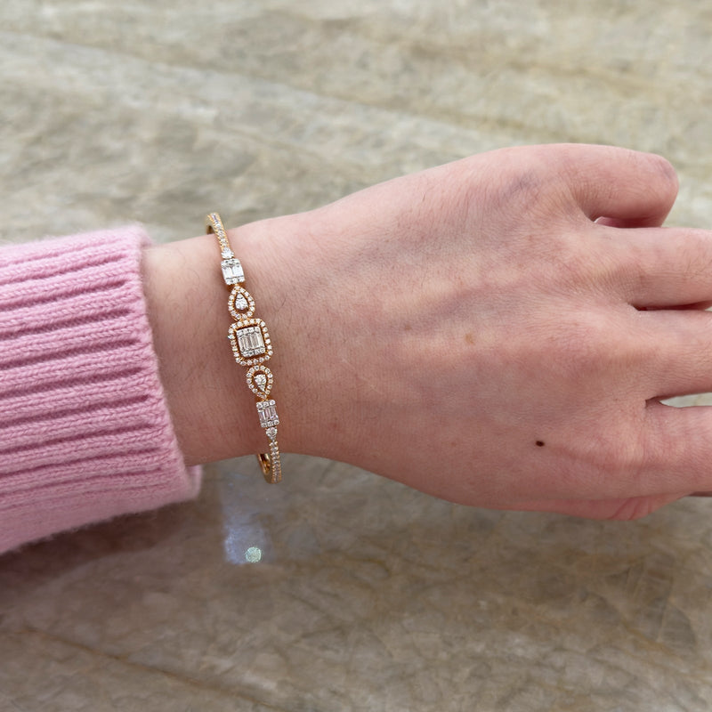 Diamond Bracelet-Diamond Bracelet - DBRDI00117