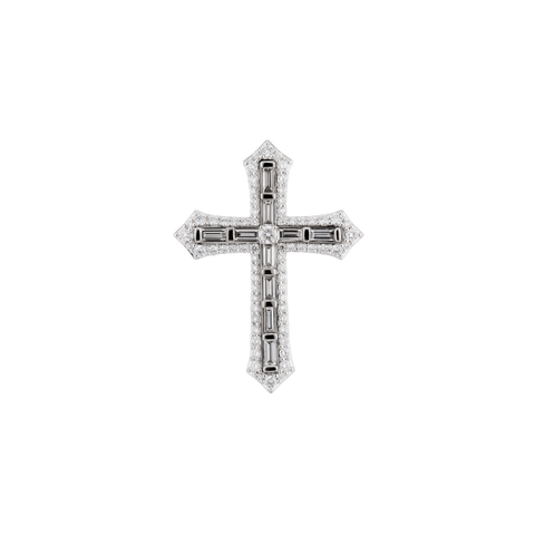 Diamond Cross Pendant-Diamond Cross Pendant - DPNEL00117