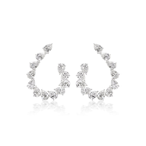 Diamond Earrings-Diamond Earrings - 62057