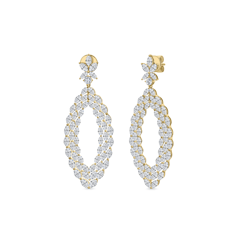 Diamond Earrings-Diamond Earrings DEODE05844