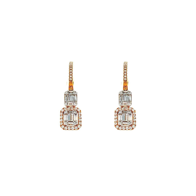 Diamond Earrings-Diamond Earrings - DERDI00273