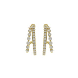 Diamond Earrings-Diamond Earrings - DERTJ01866