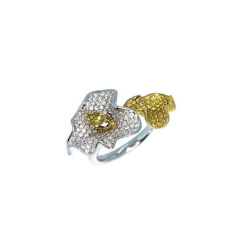 Diamond Flower Ring-Diamond Flower Ring - DRTIJ03855