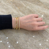 Diamond Hexagon Bezel Bangle-Diamond Hexagon Bezel Bangle - DBNKA01884