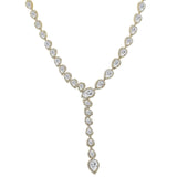 Diamond Lariat Necklace-Diamond Lariat Necklace - DNODE00109