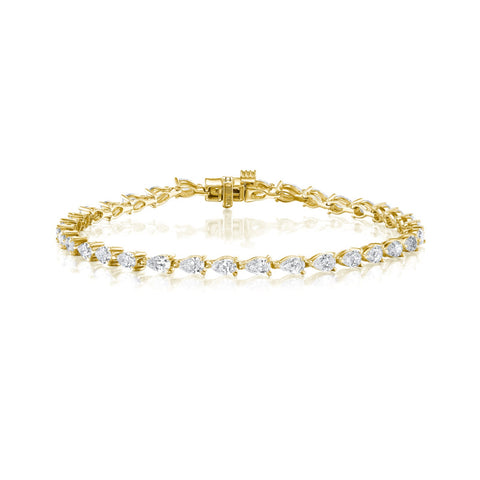 Diamond Line Bracelet-Diamond Line Bracelet - DBNKA01928