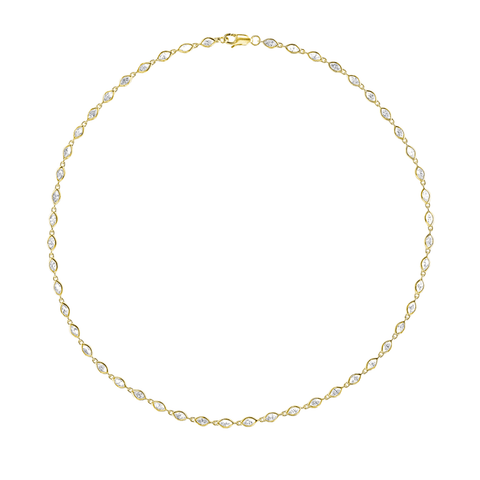 Diamond Necklace-Diamond Necklace - DNNKA00851