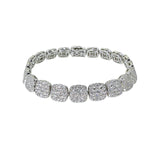 Diamond Pave Squares Bracelet-Diamond Pave Squares Bracelet - DBTIJ02375