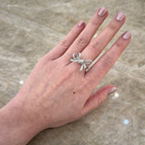 Diamond Ribbon Ring-Diamond Ribbon Ring - DRUJD00588