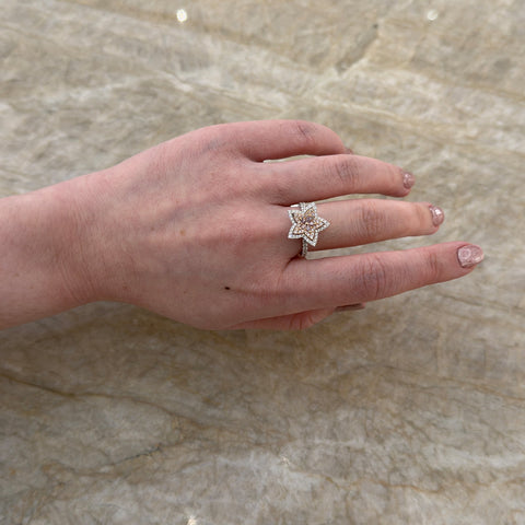 Diamond Star Ring-Diamond Star Ring - DRUJD00596
