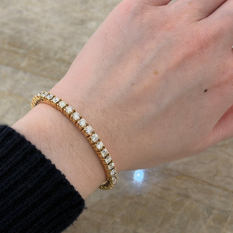 Diamond Stretch Bracelet-Diamond Stretch Bracelet - DBDMS01820