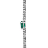 Emerald Diamond Bracelet-Emerald Diamond Bracelet - EBRTJ00037