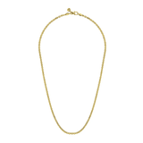Gabriel & Co. 22 Inch 14K Yellow Gold Hollow Men's Link Chain Necklace-Gabriel & Co. 22 Inch 14K Yellow Gold Hollow Men's Link Chain Necklace NKM7010-22Y4JJJ