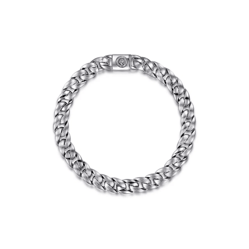 Gabriel & Co. 925 Sterling Silver Cuban Link Chain Bracelet-Gabriel & Co. 925 Sterling Silver Cuban Link Chain Bracelet TBM4518SVJJJ