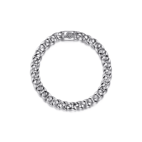 Gabriel & Co. 925 Sterling Silver Cuban Link Chain Bracelet-Gabriel & Co. 925 Sterling Silver Cuban Link Chain Bracelet TBM4518SVJJJ