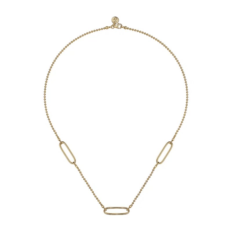 Gabriel & Co. Bujukan and Link Station Necklace-Gabriel & Co. Bujukan and Link Station Necklace - NK7804Y4JJJ