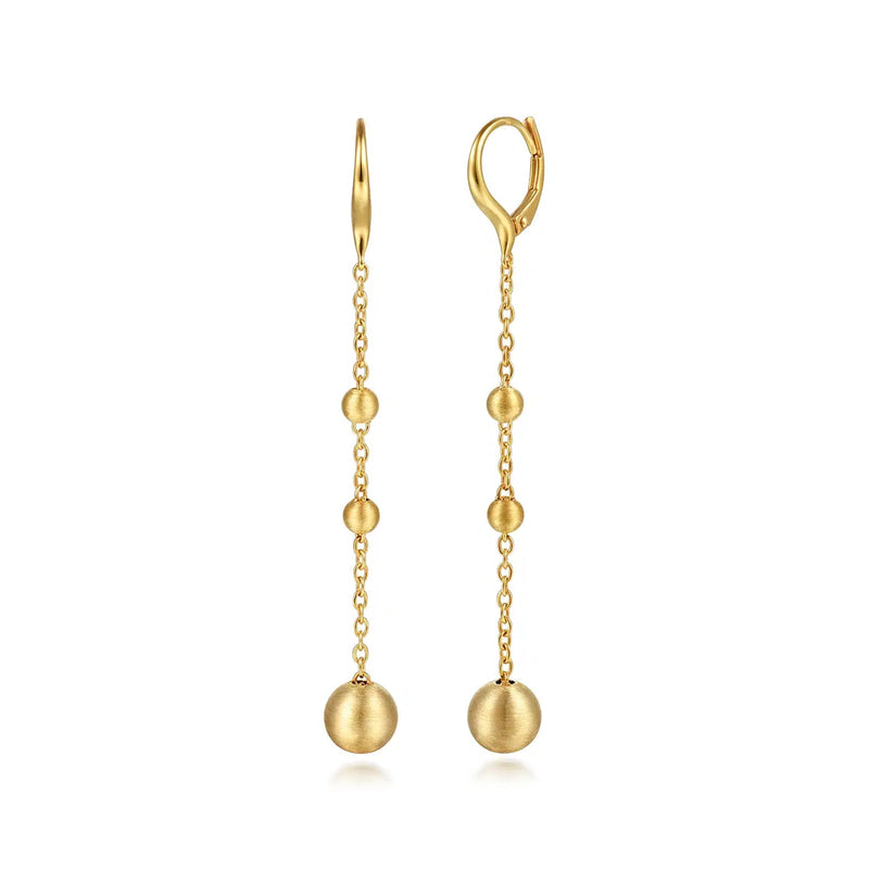 Gabriel & Co. Bujukan Ball Leverback Drop Earrings-Gabriel & Co. Bujukan Ball Leverback Drop Earrings - EG15498Y4JJJ
