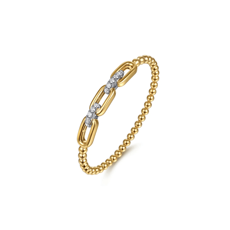 Gabriel & Co. Bujukan Link Diamond Bangle Bracelet-Gabriel & Co. Bujukan Link Diamond Bangle Bracelet - BG5121 - 62M45JJ