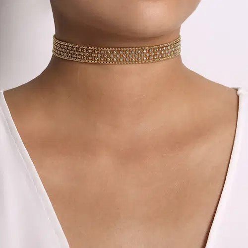 Gabriel & Co. Choker Necklace-Gabriel & Co. Choker Necklace - NK6209Y45JJ