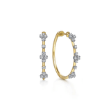 Gabriel & Co. Classic Diamond Hoop Earrings-Gabriel & Co. Classic Diamond Hoop Earrings - EG15004Y45JJ