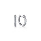 Gabriel & Co. Classic Diamond Huggies-Gabriel & Co. Classic Diamond Huggies - EG13173W45JJ