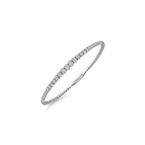 Gabriel & Co. Demure Gold Diamond Bangle-Gabriel & Co. Demure Gold Diamond Bangle BG4431-62W45JJ