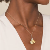 Gabriel & Co. Diamond and Diamond Cut Pendant Necklace-Gabriel & Co. Diamond and Diamond Cut Pendant Necklace - NK8012M45JJ