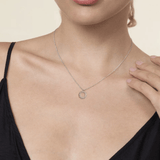 Gabriel & Co. Diamond Circle Pendant Necklace-Gabriel & Co. Diamond Circle Pendant Necklace - NK7763W45JJ