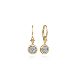 Gabriel & Co. Diamond Cluster Bujukan Lever Back Earrings-Gabriel & Co. Diamond Cluster Bujukan Lever Back Earrings - EG15016M45JJ