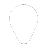 Gabriel & Co. Diamond Curved Bar Necklace-Gabriel & Co. Diamond Curved Bar Necklace - NK6216W45JJ