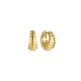 Gabriel & Co. Diamond Cut Huggie Earrings-Gabriel & Co. Diamond Cut Huggie Earrings - EG15197Y4JJJ