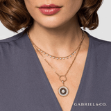Gabriel & Co. Diamond Drop Station Necklace-Gabriel & Co. Diamond Drop Station Necklace - NK7233Y45JJ
