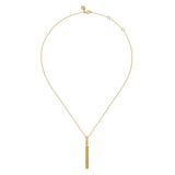 Gabriel & Co. Diamond Elongated Pyramid Drop Necklace-Gabriel & Co. Diamond Elongated Pyramid Drop Necklace - NK8015Y45JJ