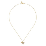 Gabriel & Co. Diamond Floral Pendant Necklace-Gabriel & Co. Diamond Floral Pendant Necklace - NK7939Y45JJ