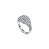 Gabriel & Co. Diamond Pave Signet Ring-Gabriel & Co.  Diamond Pave Signet Ring LR51795W45JJ