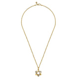 Gabriel & Co. Diamond Star of David Pendant Necklace-Gabriel & Co. Diamond Star of David Pendant Necklace - NKM2173-22Y45JJ