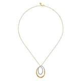 Gabriel & Co. Diamond Swirl Pendant Necklace-Gabriel & Co. Diamond Swirl Pendant Necklace - NK8030Y45JJ