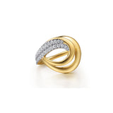 Gabriel & Co. Diamond Swirl Ring-Gabriel & Co. Diamond Swirl Ring - LR52952Y45JJ