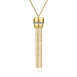 Gabriel & Co. Diamond Tassel Y Necklace-Gabriel & Co. Diamond Tassel Y Necklace - NK8033-24Y45JJ