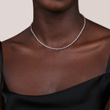Gabriel & Co. Diamond Tennis Necklace-Gabriel & Co. Diamond Tennis Necklace - NK7594W45JJ