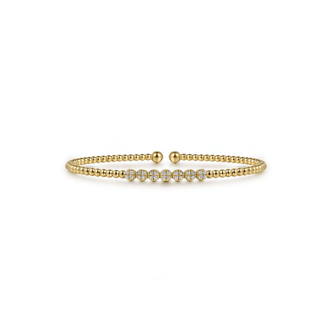 Gabriel & Co. Gold Bujukan Diamond Bracelet-Gabriel & Co. Gold Bujukan Diamond Bracelet BG4116-55Y45JJ