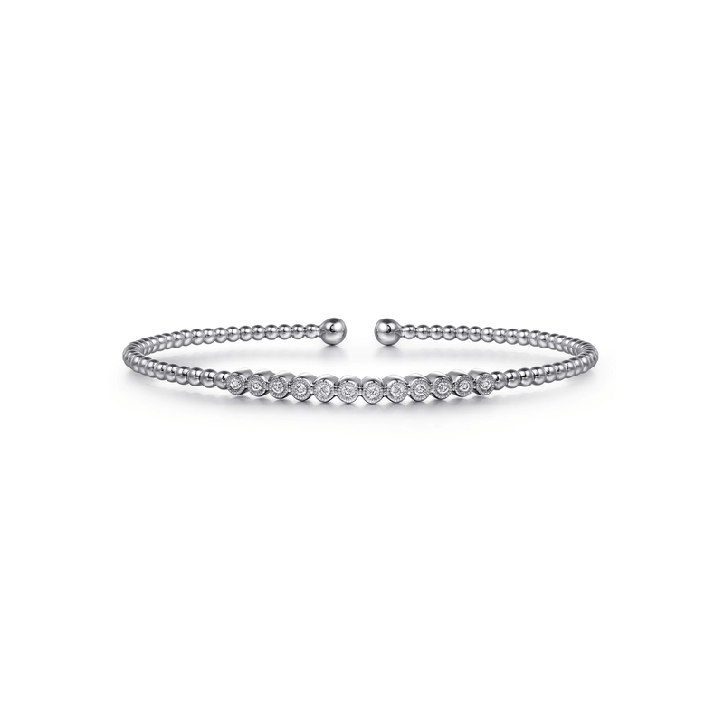 Gabriel & Co. Gold Bujukan Diamond Bracelet-Gabriel & Co. Gold Bujukan Diamond Bracelet BG4118-55W45JJ