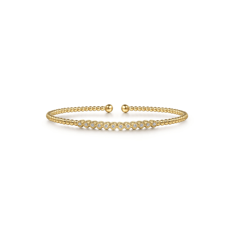 Gabriel & Co. Gold Bujukan Diamond Bracelet-Gabriel & Co. Gold Bujukan Diamond Bracelet BG4118-55Y45JJ