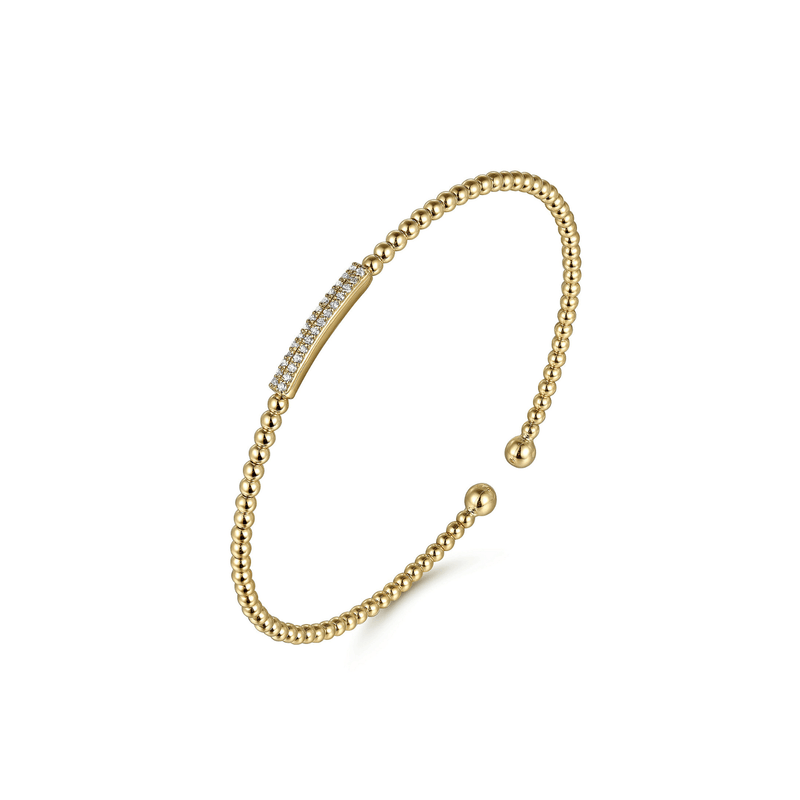 Gabriel & Co. Gold Bujukan Diamond Bracelet-Gabriel & Co. Gold Bujukan Diamond Bracelet BG4119-55Y45JJ