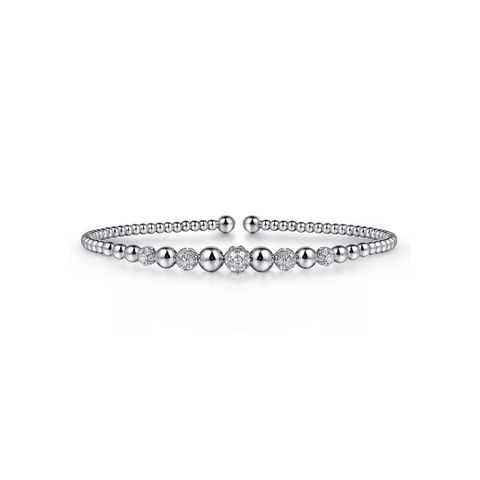 Gabriel & Co. Gold Bujukan Diamond Bracelet-Gabriel & Co. Gold Bujukan Diamond Bracelet BG4362-55W45JJ